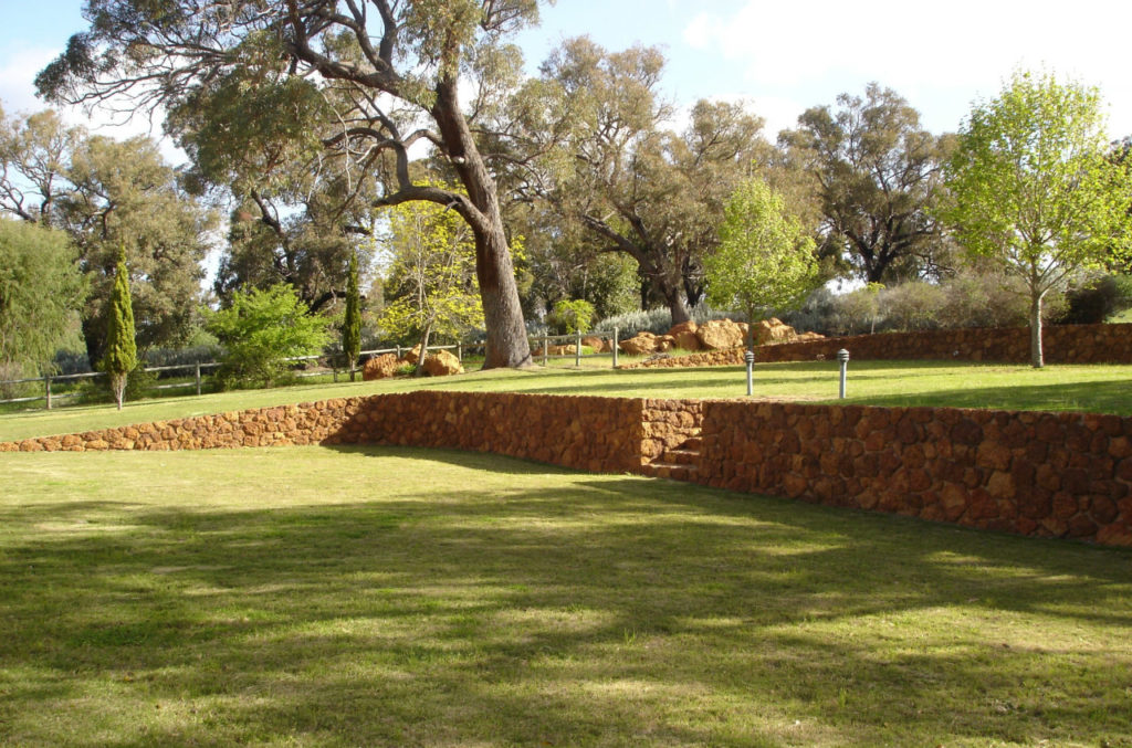 Bakers Hill Property Rock Walling