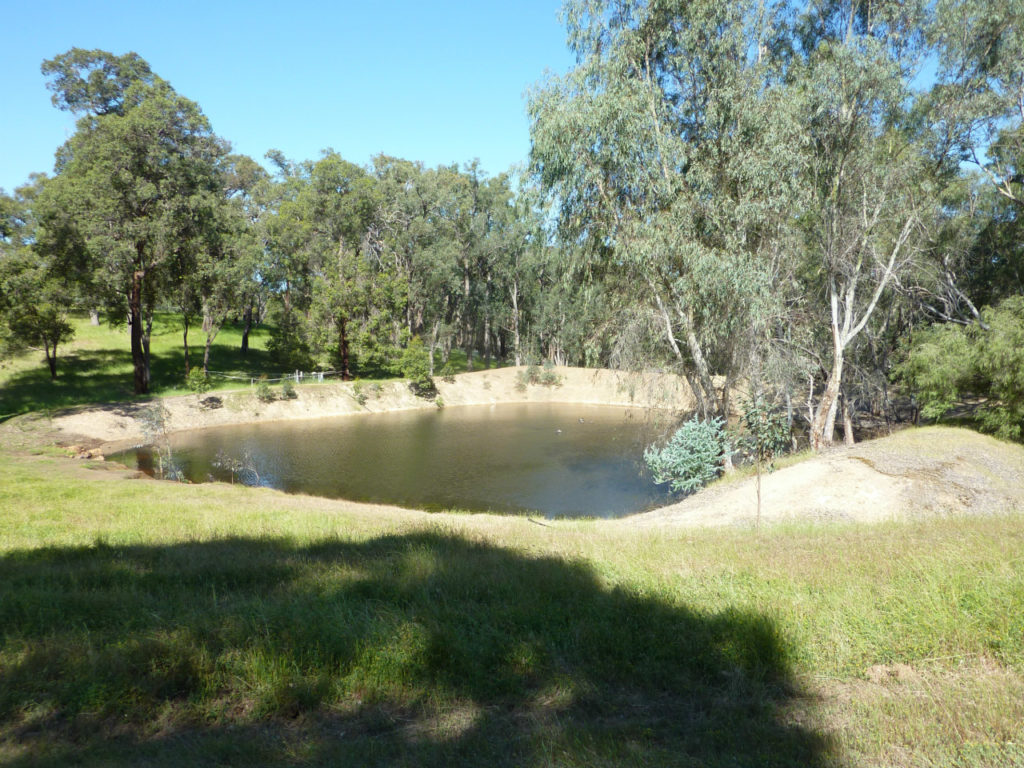 Valley Farm Gidgegannup dam